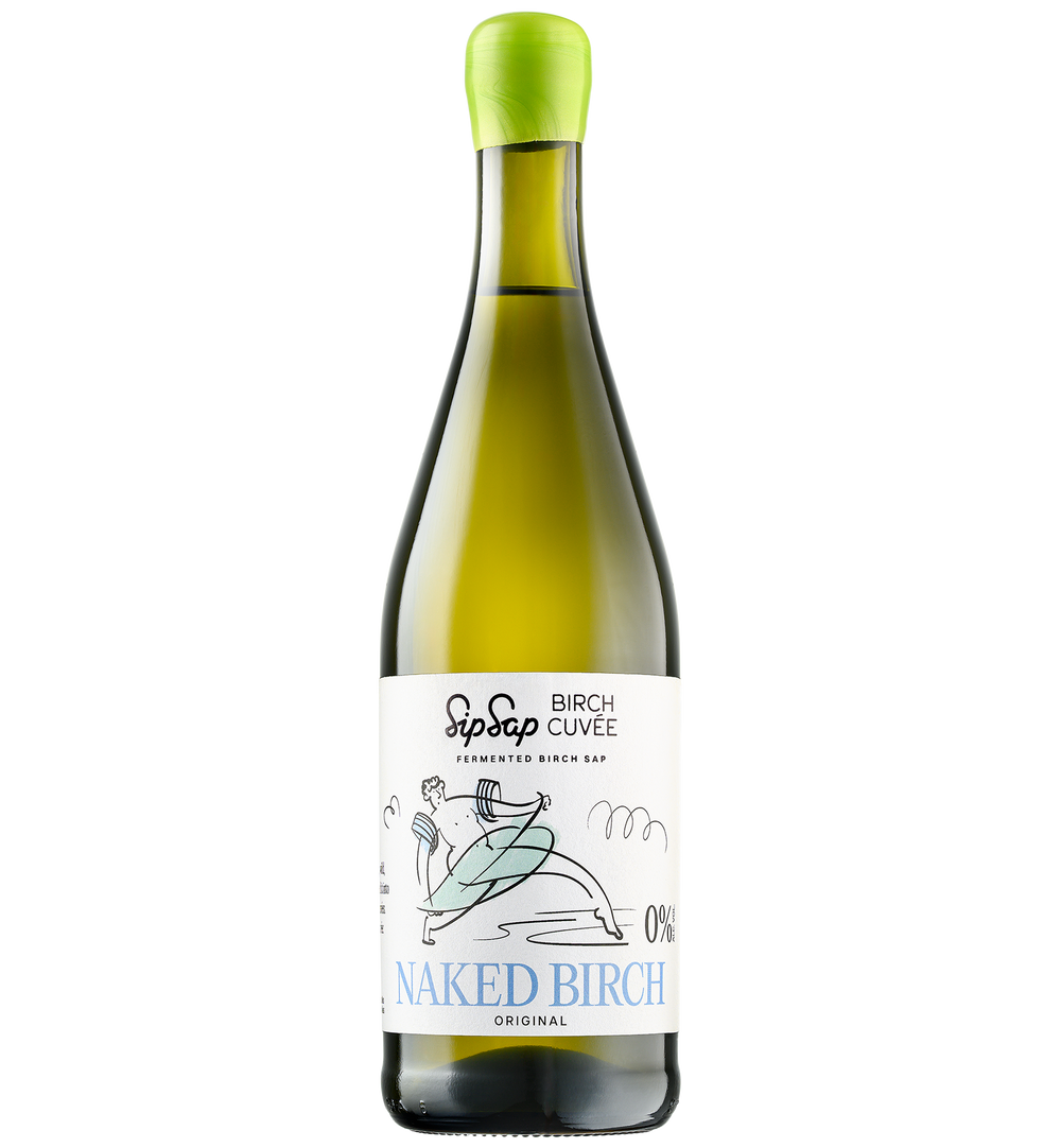 Naked Birch. Natūrali fermentuota beržų sula