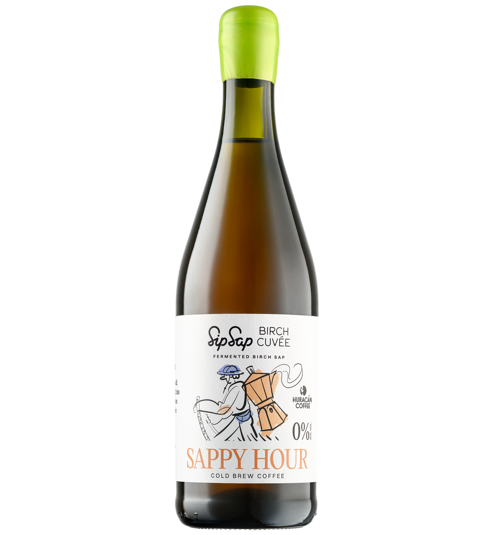 Sappy Hour. Fermentuota beržų sula su Cold Brew kava