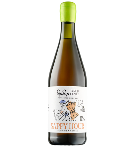 Sappy Hour. Fermentuota beržų sula su Cold Brew kava