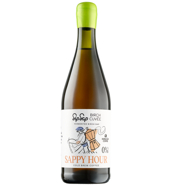 Sappy Hour. Fermentuota beržų sula su Cold Brew kava