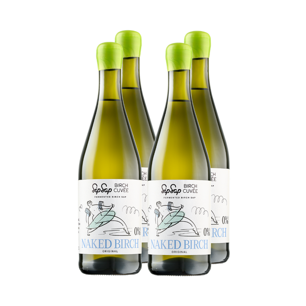 4x Naked Birch. Natūrali fermentuota beržų sula